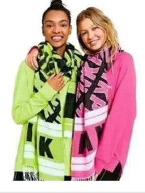 Neon Green Scarf